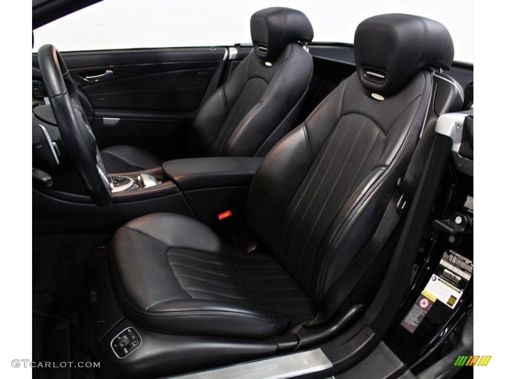 2009 Mercedes-Benz SL 63 AMG Roadster Front Seat Photo #75317649