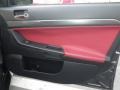 2008 Mitsubishi Lancer Evolution Black Interior Door Panel Photo