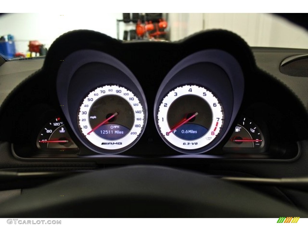 2009 Mercedes-Benz SL 63 AMG Roadster Gauges Photo #75317814