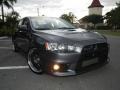 2008 Graphite Gray Pearl Mitsubishi Lancer Evolution GSR  photo #43