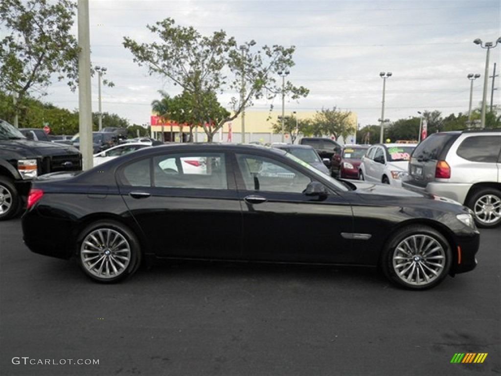 Black Sapphire Metallic 2011 BMW 7 Series 750Li Sedan Exterior Photo #75318327