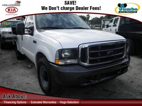 2004 Ford F250 Super Duty XL Regular Cab Utility Truck Data, Info and Specs