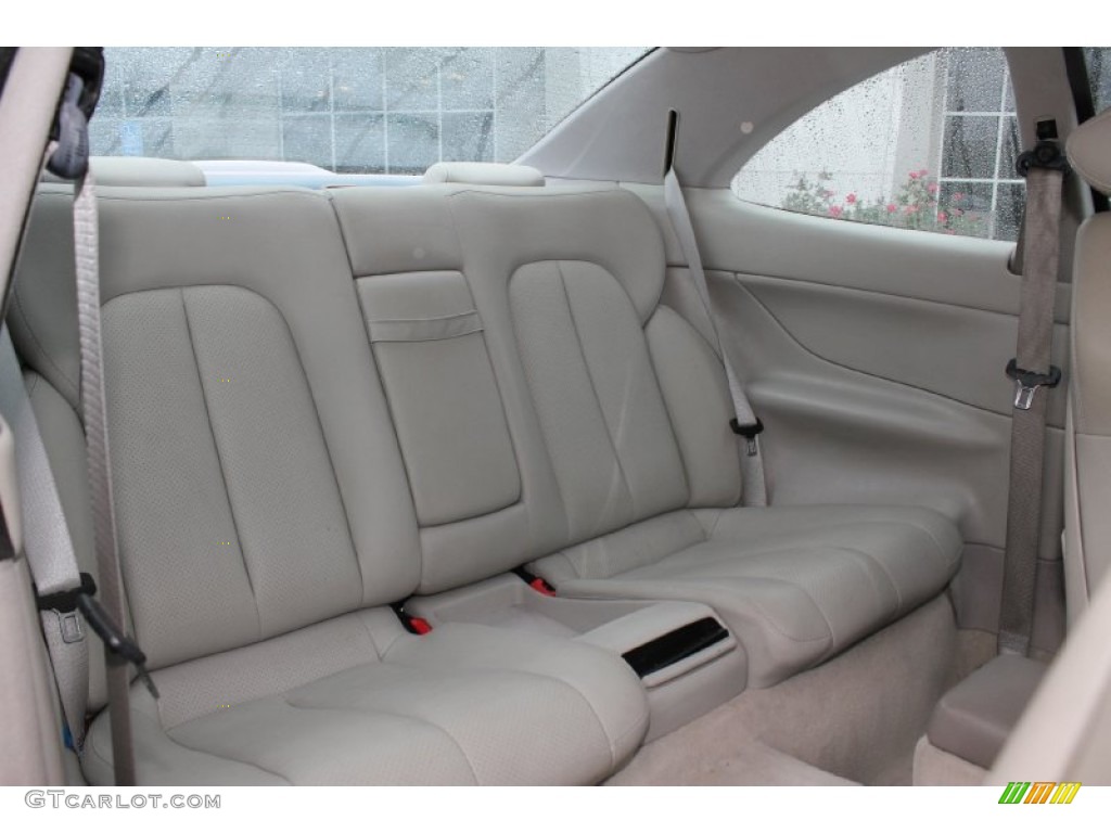 2002 CLK 430 Coupe - Magma Red / designo Light Brown photo #14