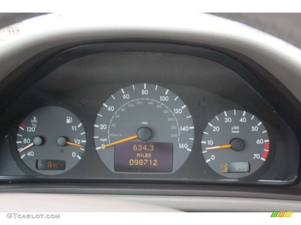 2002 CLK 430 Coupe - Magma Red / designo Light Brown photo #20