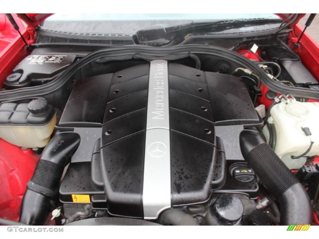 2002 CLK 430 Coupe - Magma Red / designo Light Brown photo #27