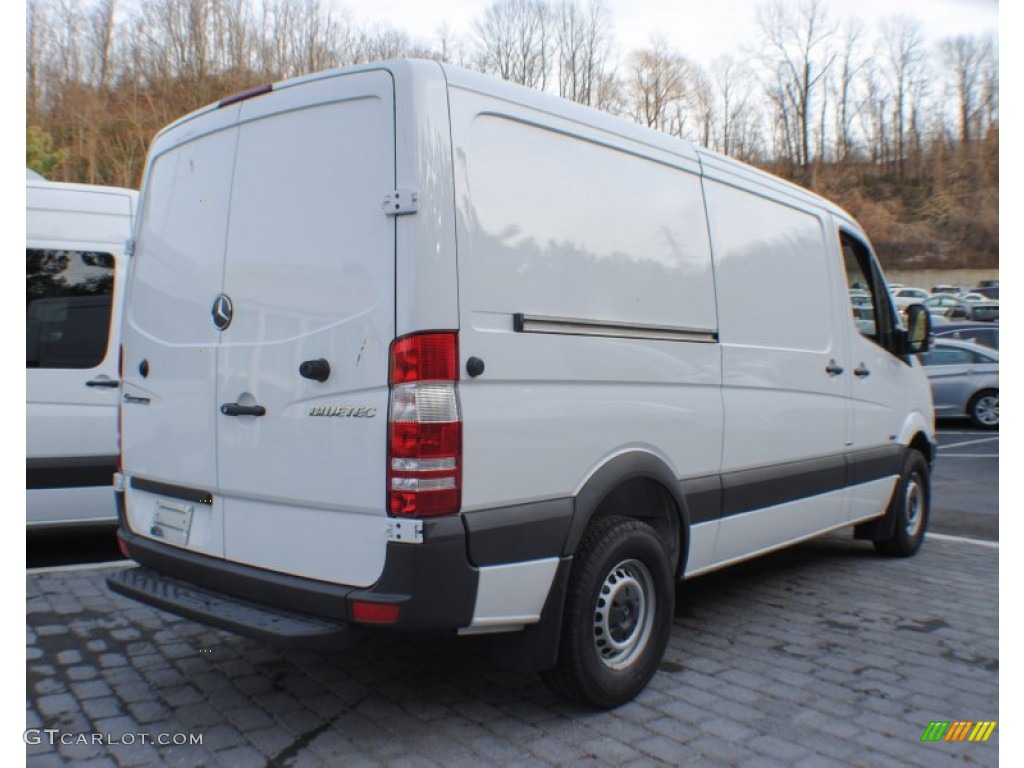 2012 Sprinter 2500 Cargo Van - Arctic White / Lima Black Fabric photo #5