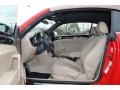Beige 2013 Volkswagen Beetle Turbo Convertible Interior Color