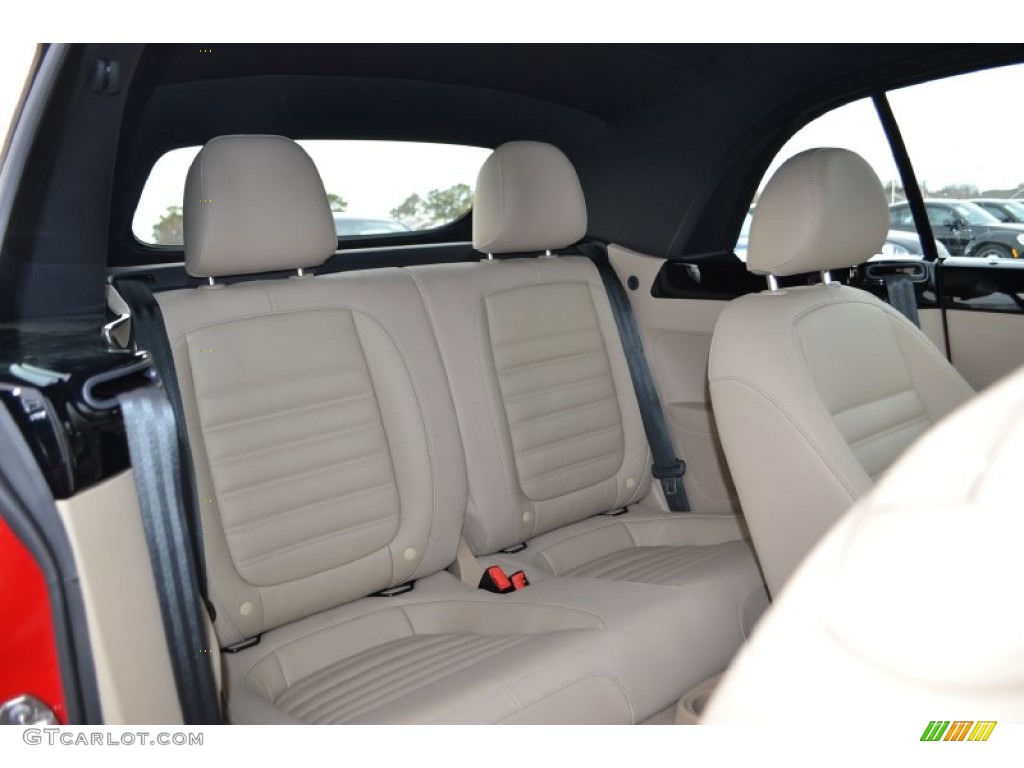 Beige Interior 2013 Volkswagen Beetle Turbo Convertible Photo #75325041
