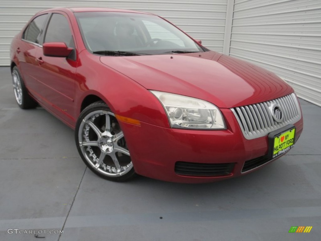 2006 Milan I4 Premier - Vivid Red Metallic / Dark Charcoal/Medium Light Stone photo #1