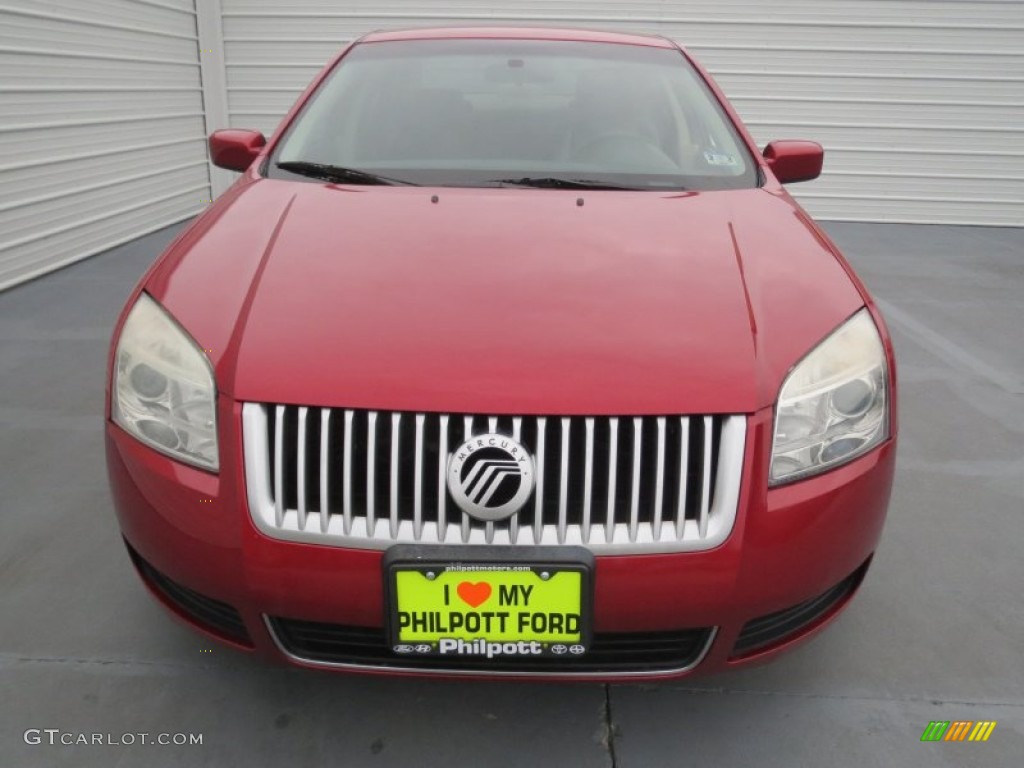 2006 Milan I4 Premier - Vivid Red Metallic / Dark Charcoal/Medium Light Stone photo #7