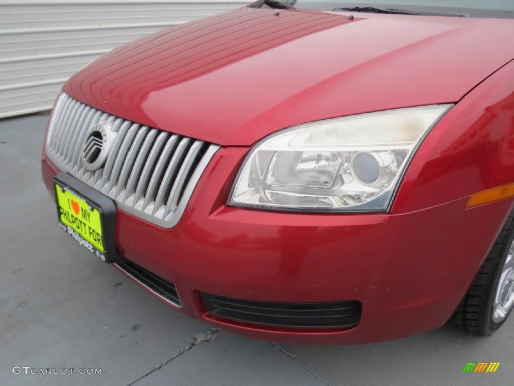 2006 Milan I4 Premier - Vivid Red Metallic / Dark Charcoal/Medium Light Stone photo #9