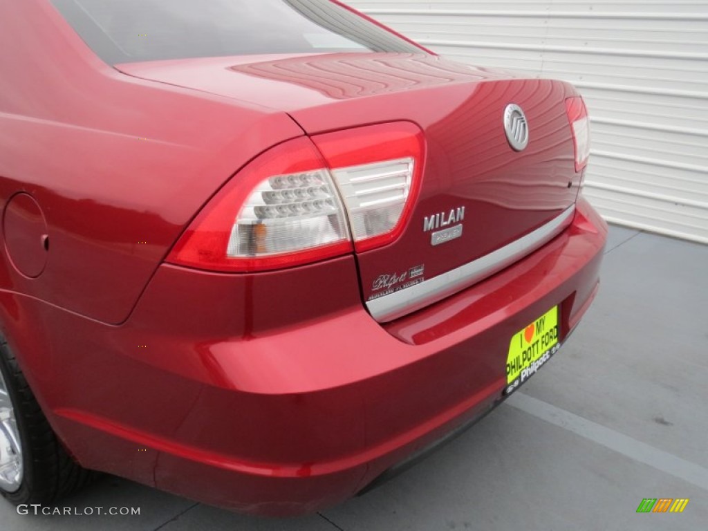 2006 Milan I4 Premier - Vivid Red Metallic / Dark Charcoal/Medium Light Stone photo #18
