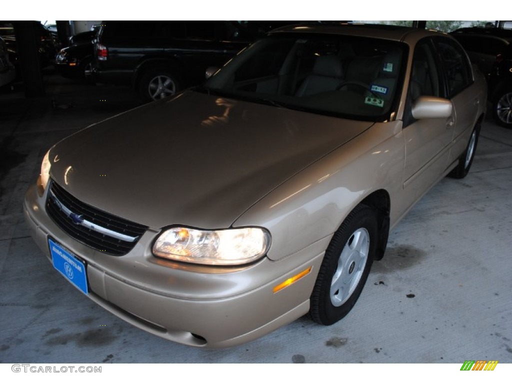 2001 Malibu LS Sedan - Light Driftwood Metallic / Neutral photo #3