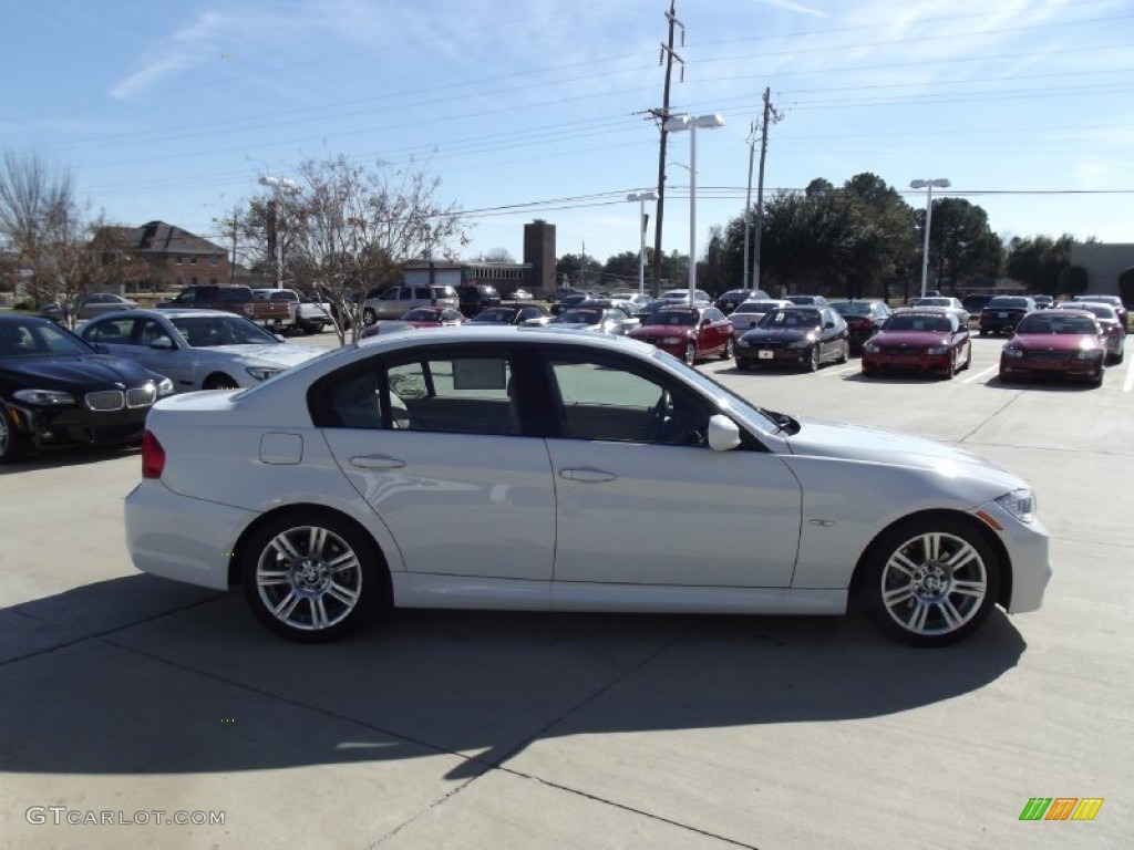 2010 3 Series 328i Sedan - Alpine White / Beige photo #6