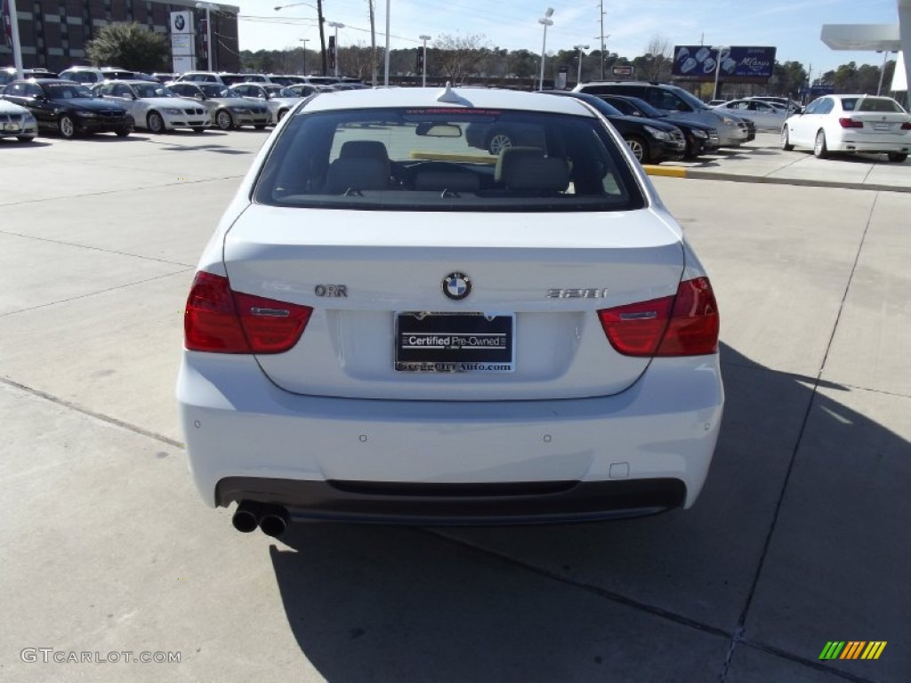 2010 3 Series 328i Sedan - Alpine White / Beige photo #8
