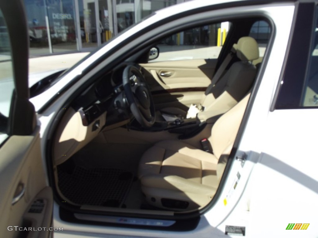 2010 3 Series 328i Sedan - Alpine White / Beige photo #13