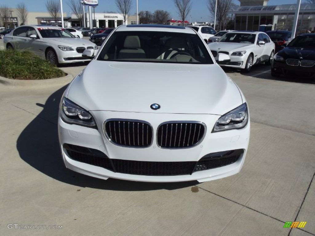 Alpine White 2013 BMW 7 Series 750Li Sedan Exterior Photo #75328224