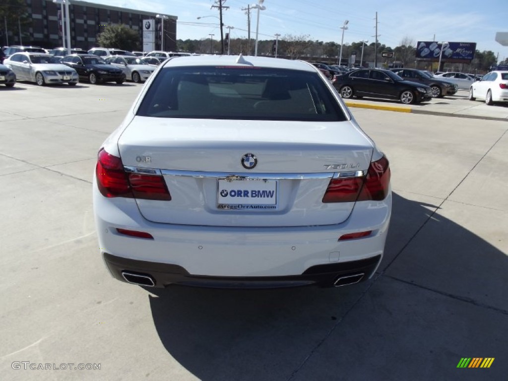 2013 7 Series 750Li Sedan - Alpine White / Oyster photo #8