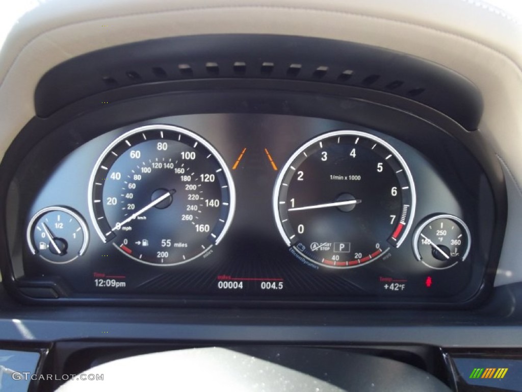 2013 BMW 7 Series 750Li Sedan Gauges Photo #75328254