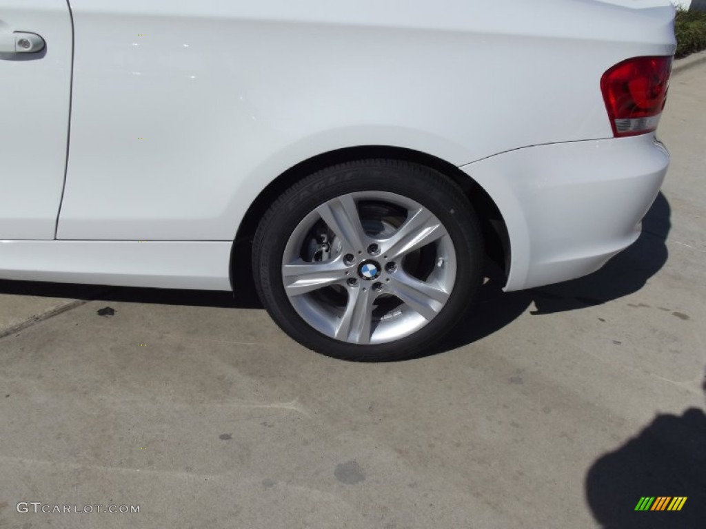 2013 1 Series 128i Coupe - Alpine White / Taupe photo #14