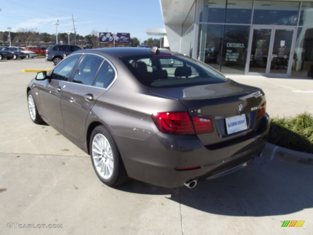 2013 5 Series 535i Sedan - Mojave Metallic / Cinnamon Brown photo #4