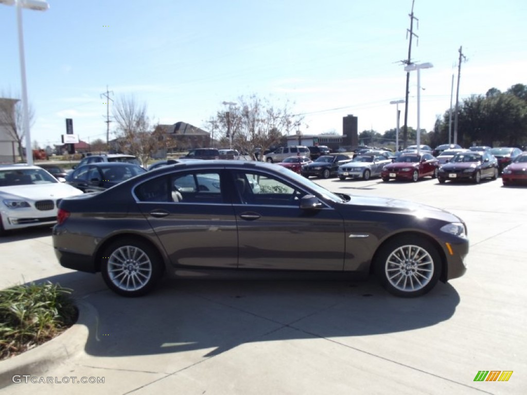 2013 5 Series 535i Sedan - Mojave Metallic / Cinnamon Brown photo #6