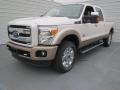 2013 White Platinum Tri-Coat Ford F250 Super Duty King Ranch Crew Cab 4x4  photo #6