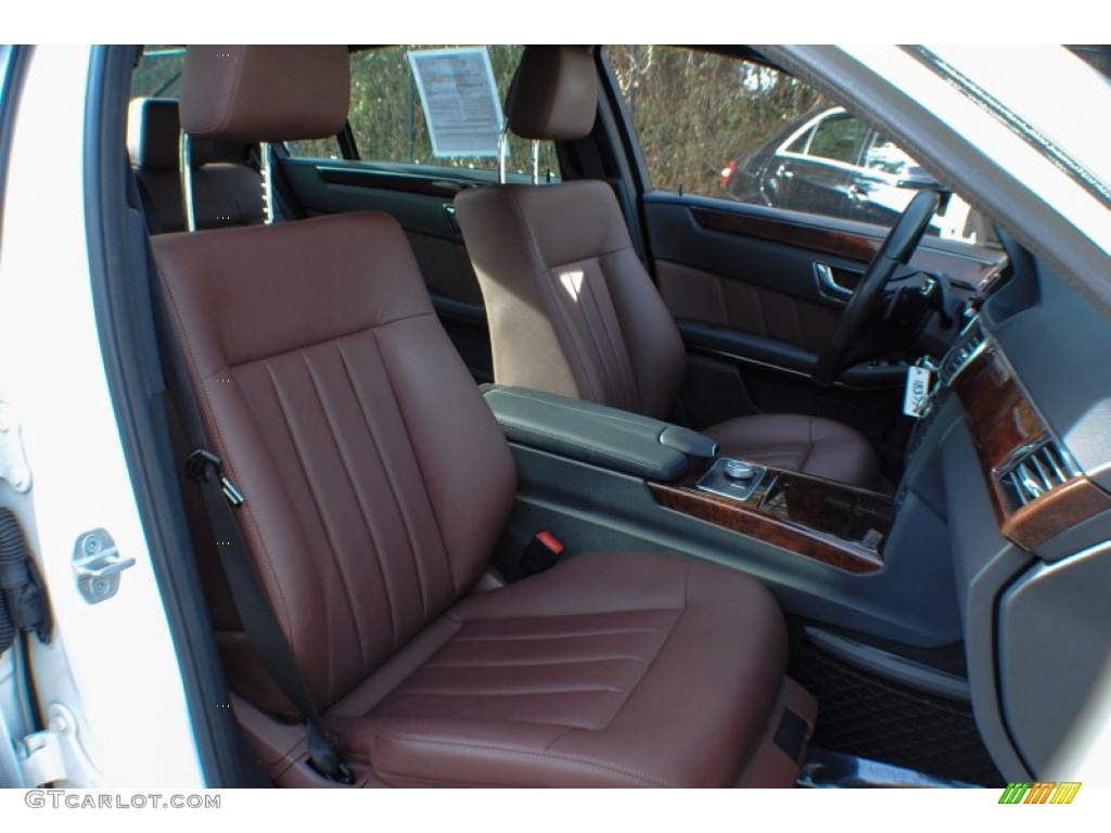 Chestnut Brown Interior 2011 Mercedes-Benz E 350 4Matic Sedan Photo #75329247