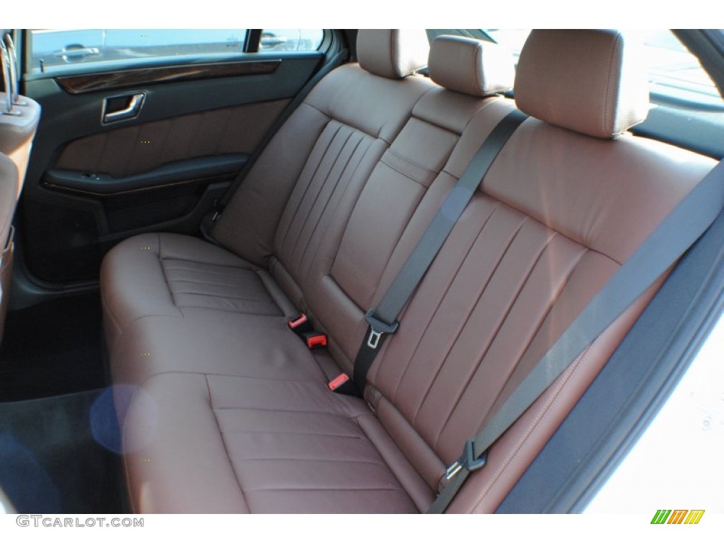 Chestnut Brown Interior 2011 Mercedes-Benz E 350 4Matic Sedan Photo #75329389