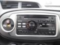 2013 Toyota Yaris Dark Gray Interior Audio System Photo