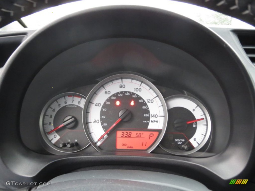 2013 Toyota Yaris SE 5 Door Gauges Photo #75329970