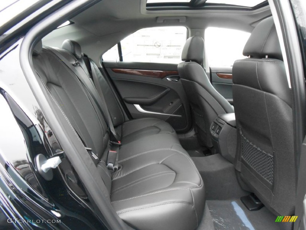 2013 Cadillac CTS 4 3.6 AWD Sedan Rear Seat Photo #75330283
