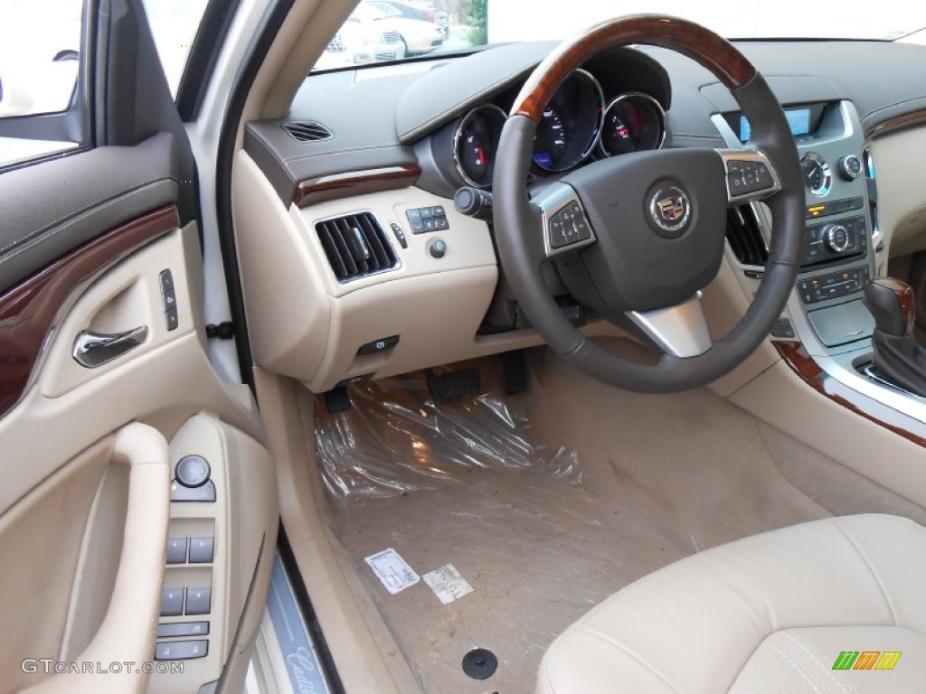 Cashmere/Cocoa Interior 2013 Cadillac CTS 4 3.0 AWD Sport Wagon Photo #75330546