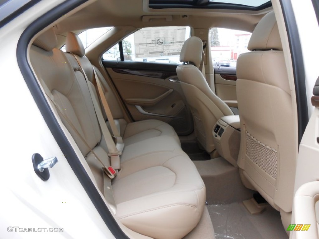 2013 Cadillac CTS 4 3.0 AWD Sport Wagon Rear Seat Photo #75330556