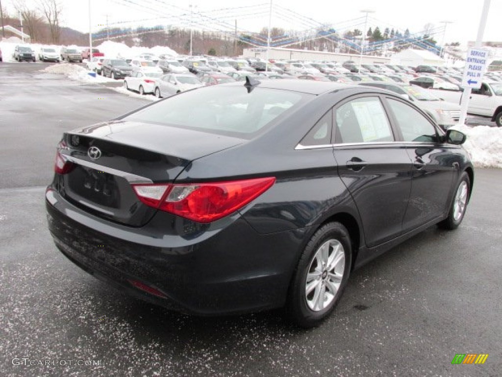 2011 Sonata GLS - Pacific Blue Pearl / Gray photo #7