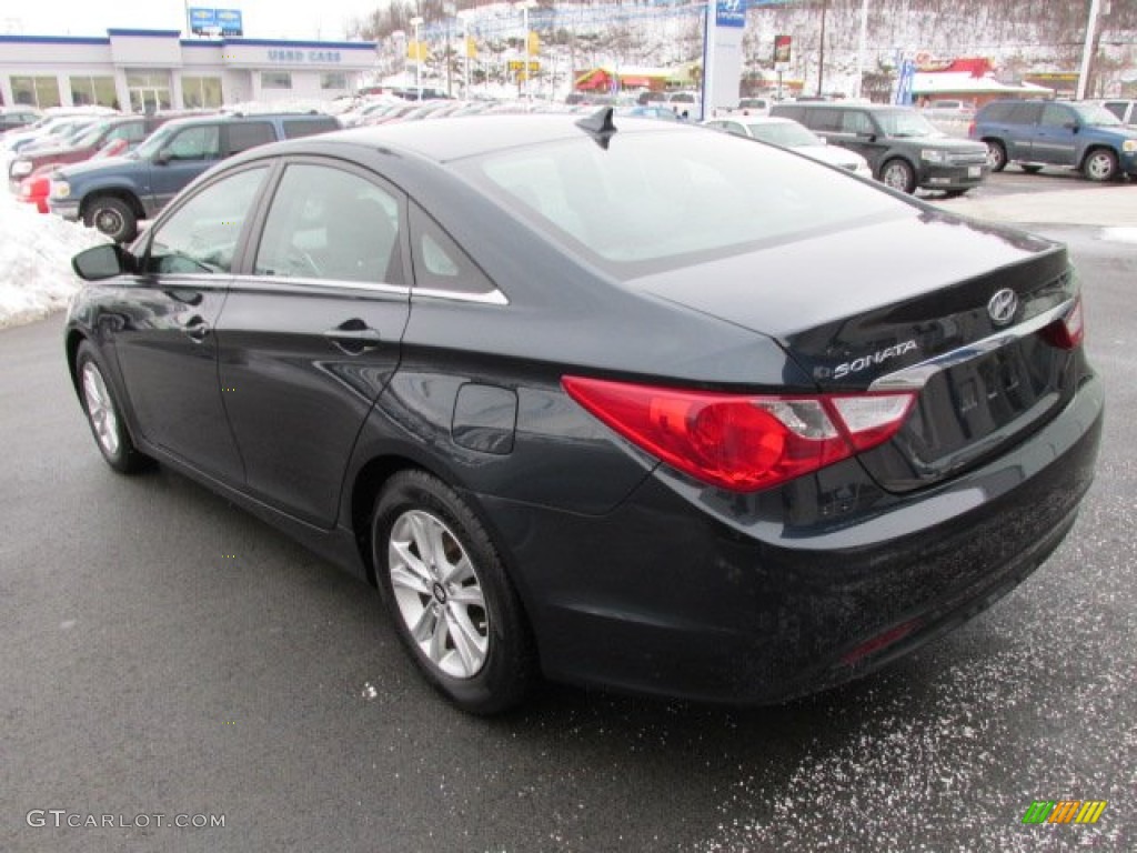 2011 Sonata GLS - Pacific Blue Pearl / Gray photo #9