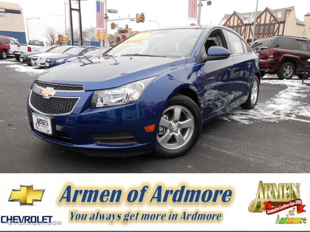 2013 Cruze LT - Blue Topaz Metallic / Jet Black photo #1