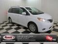 2013 Super White Toyota Sienna XLE  photo #1