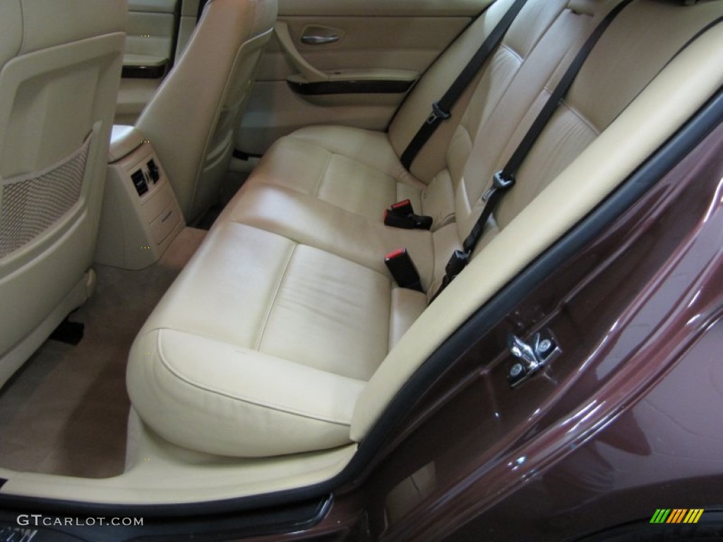 2006 3 Series 325xi Sedan - Barrique Red Metallic / Beige photo #10