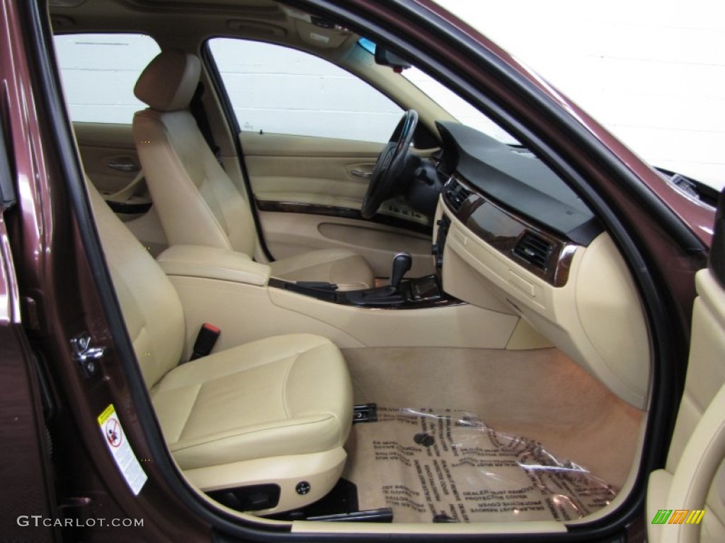 2006 3 Series 325xi Sedan - Barrique Red Metallic / Beige photo #12