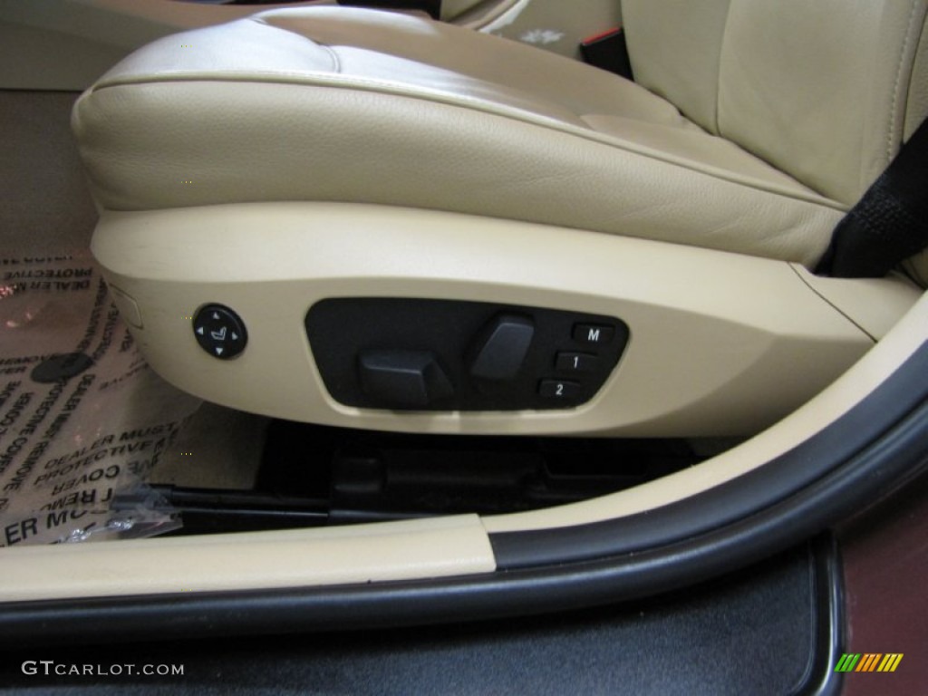 2006 3 Series 325xi Sedan - Barrique Red Metallic / Beige photo #13