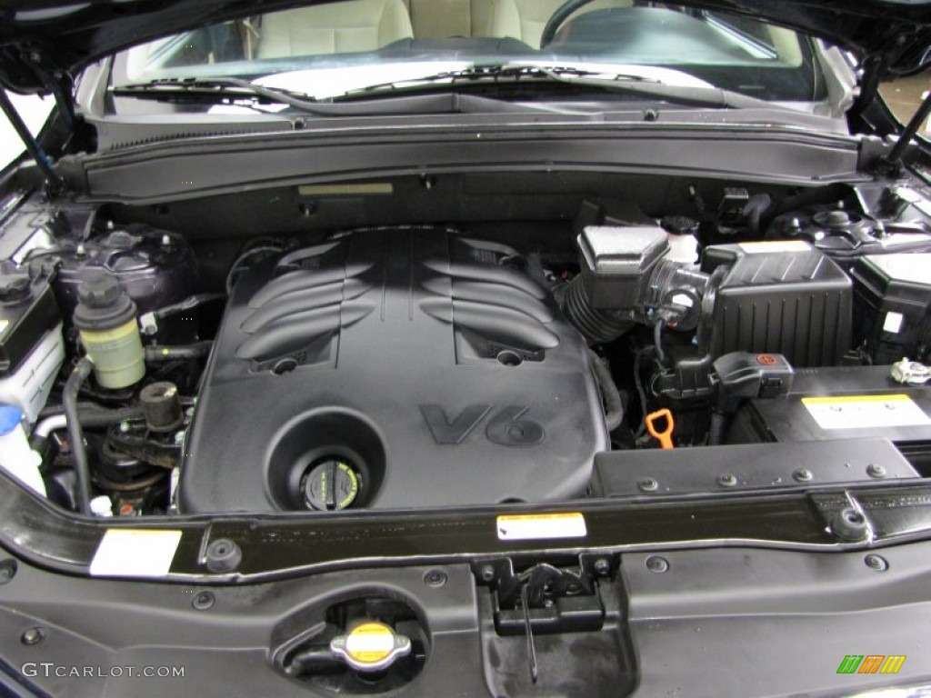 2008 Hyundai Santa Fe SE Engine Photos
