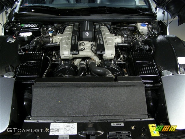 2001 Ferrari 456MGTA, Silver / Blue, Engine 2001 Ferrari 456M GTA Parts