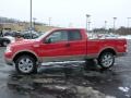 2006 Bright Red Ford F150 XLT SuperCab 4x4  photo #6