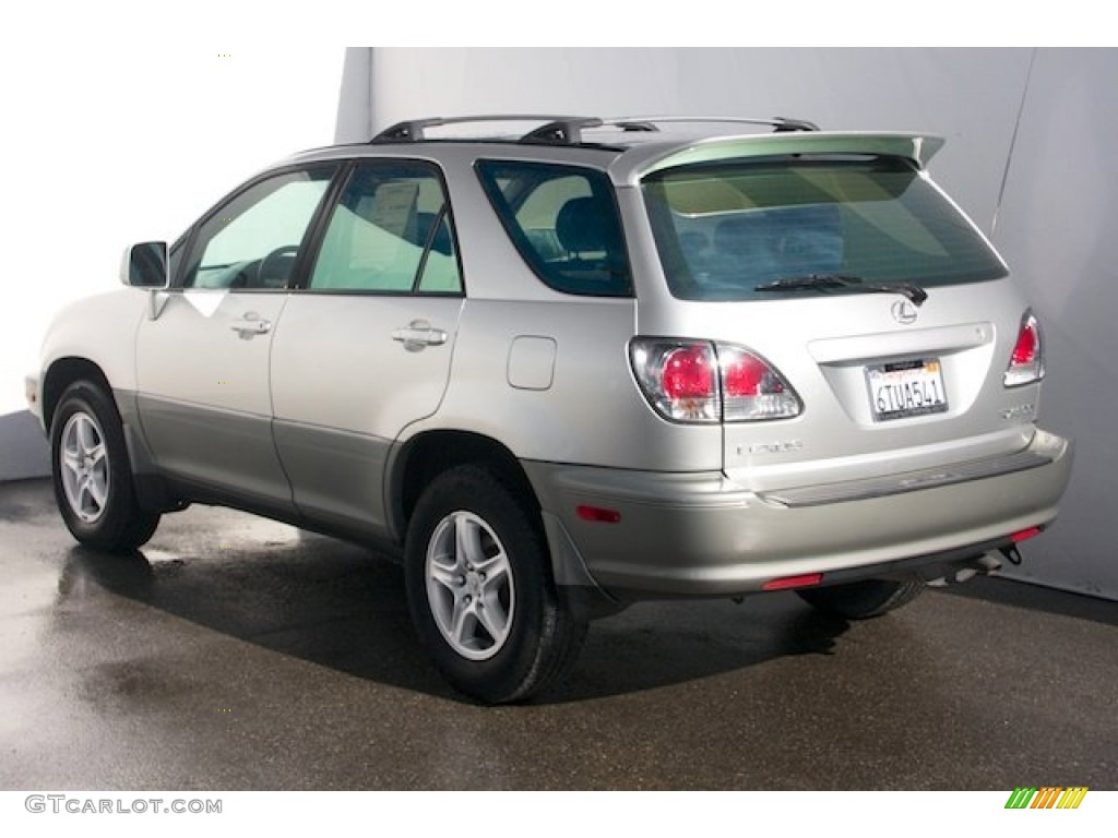 2001 RX 300 - Millennium Silver Metallic / Black photo #2