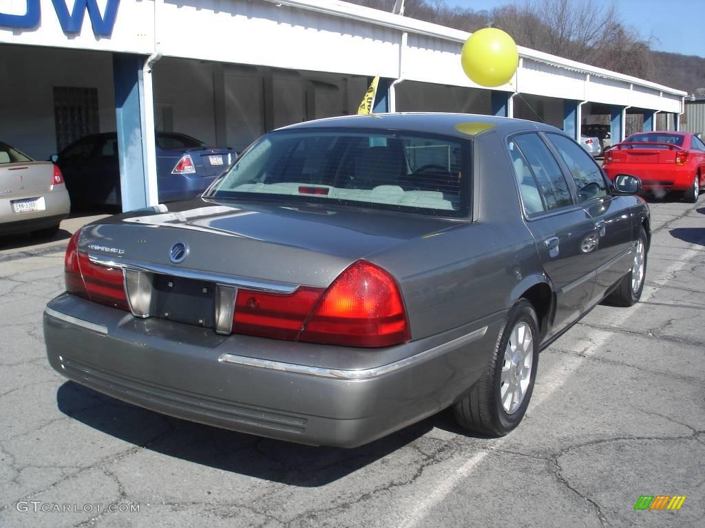 2004 Grand Marquis LS - Spruce Green Metallic / Light Flint photo #2