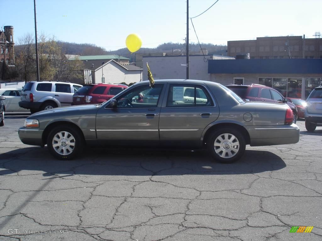 2004 Grand Marquis LS - Spruce Green Metallic / Light Flint photo #5