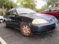 1998 Dark Green Pearl Metallic Honda Civic LX Sedan  photo #4