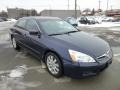 2007 Royal Blue Pearl Honda Accord EX-L V6 Sedan  photo #1