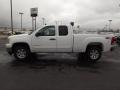2013 Summit White GMC Sierra 1500 SLE Extended Cab 4x4  photo #8